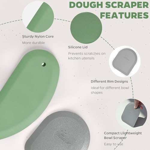 Bowl Scraper Dough Scraper Tool