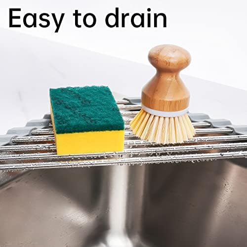 Tomorotec Triangle Roll-Up Dish Drying Rack