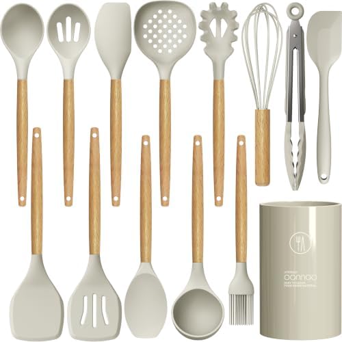 oannao Silicone Cooking Utensils Set