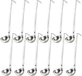12 Pieces Stainless Steel Soup Ladle Sturdy Soup Ladle