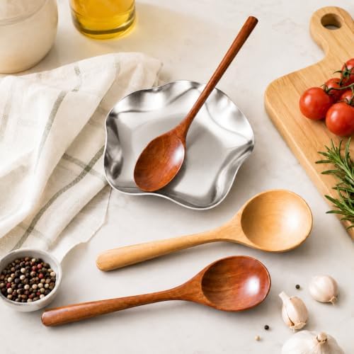 VanlonPro Stainless Steel Spoon Rest, Spatula Ladle Holder, Stainless Steel