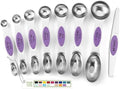 Spring Chef Stainless Steel Magnetic Measuring Spoons Set of 8