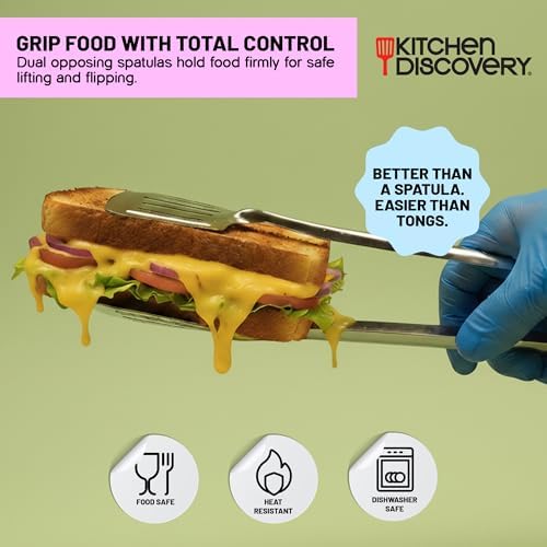 Kitchen Discovery Spatula Tongs