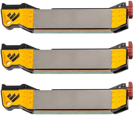 Work Sharp Guided Field Sharpener 3 Pack Gift Set, Travel Knife Sharpener Tool