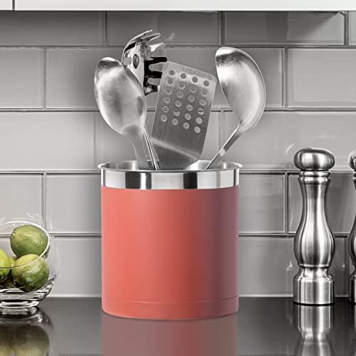 OGGI Stainless Steel Jumbo Utensil Holder