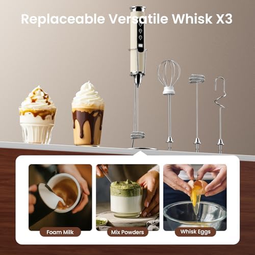 YUSWKO Milk Frother Wand for Coffee