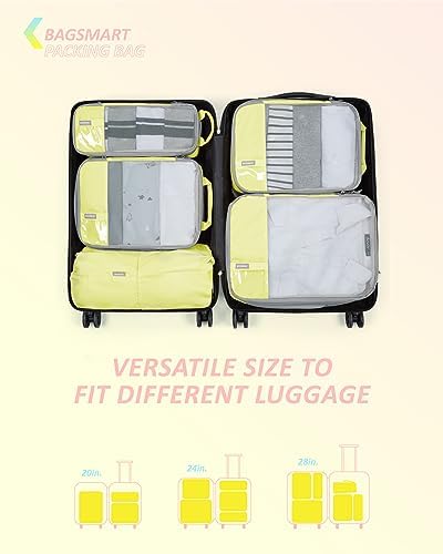 BAGSMART Compression Packing Cubes