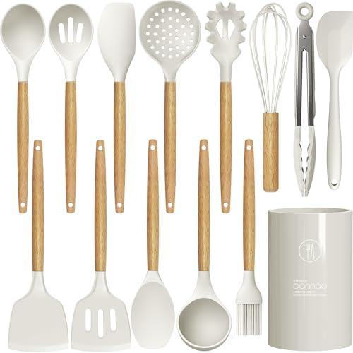 oannao Silicone Cooking Utensils Set