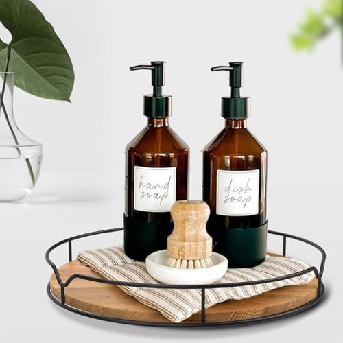 Lazy Susan Turntable Organizer for Cabinet Pantry Kitchen Countertop Computer