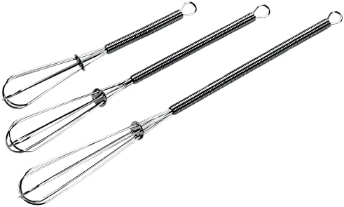 Chef Craft Classic Mini Sturdy Whisk, and 9 inch 3 piece set
