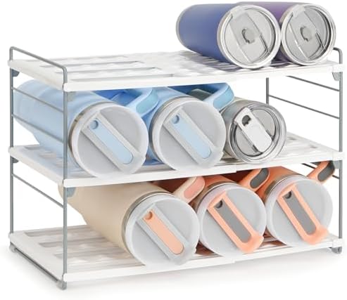 Upgraded Large Expandable Water Bottle Organizer Designed