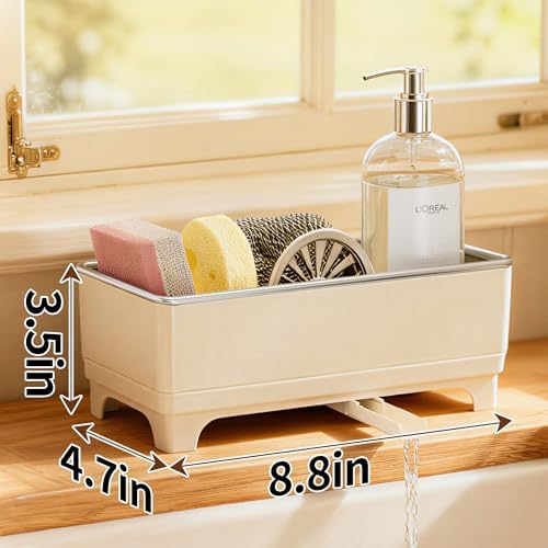 MOUKABAL Rotating Drain Sponge Holder