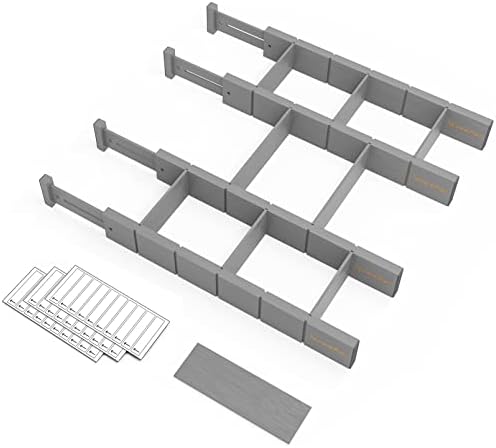 SpaceAid Bamboo Drawer Dividers