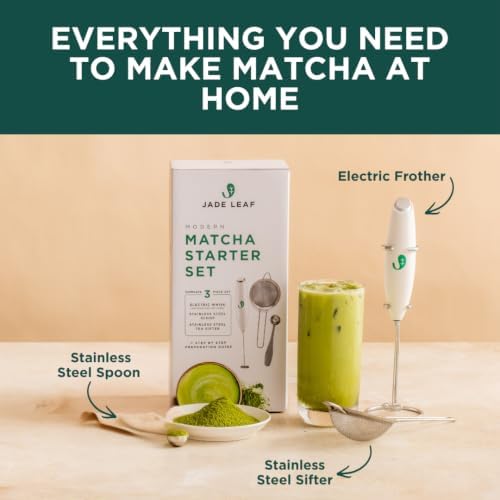 Jade Leaf Modern Matcha Whisk Set