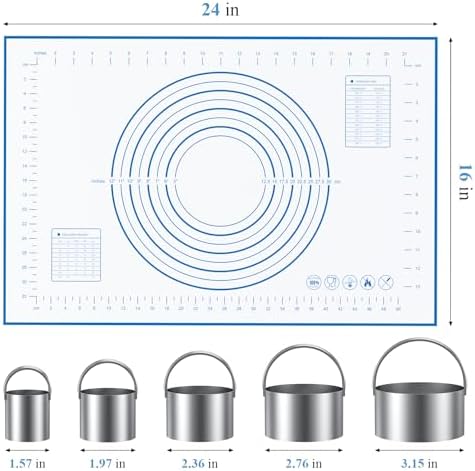 Biscuit Cutter Set, Dough Cutter, Pastry Cutter, Baking Tools and Accessories