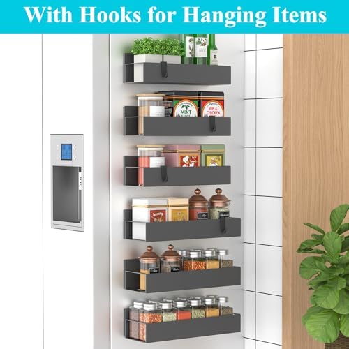HuggieGems Metal Magnetic Spice Rack