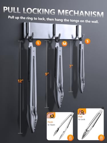 Stainless Steel Kitchen Tongs
