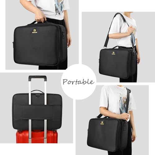 Relavel Makeup Case Extra Large Makeup Bag