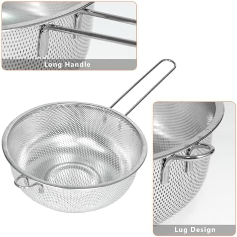 Metal Fine Mesh Strainer and Colander