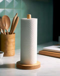 KitchLife Wooden Paper Towel Holder Countertop