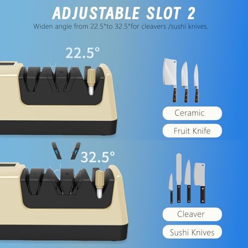 5-in-1 Electric Knife Sharpener