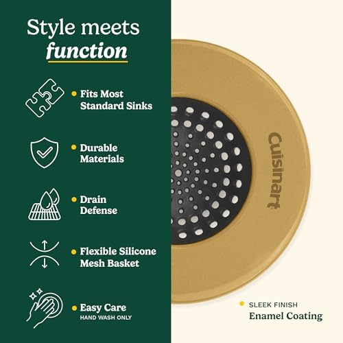 Cuisinart Stainless Steel Kitchen Sink Drain Strainer