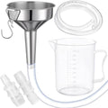 Steel Transmission Funnel with 2 Clear Tubing
