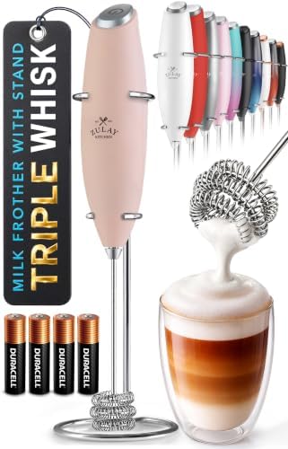 Zulay Kitchen Powerful Milk Frother Wand
