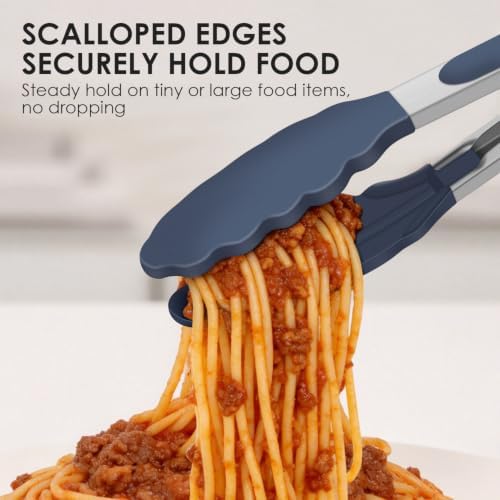 HOTEC Stainless Steel Kitchen Tongs