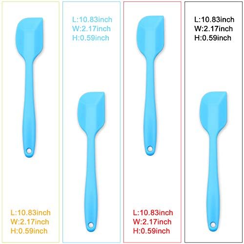 4-Piece Silicone Spatula Set