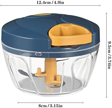 Cambom Manual Food Chopper Vegetable Cutter, Hand String Vegetable Chopper