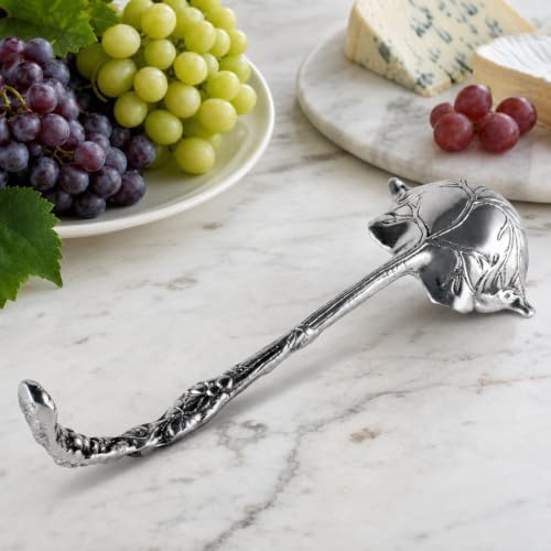 Arthur Court Grape Pattern Aluminum Serving Ladle
