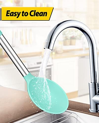 BUNDLEPRO Silicone Cooking Spoons