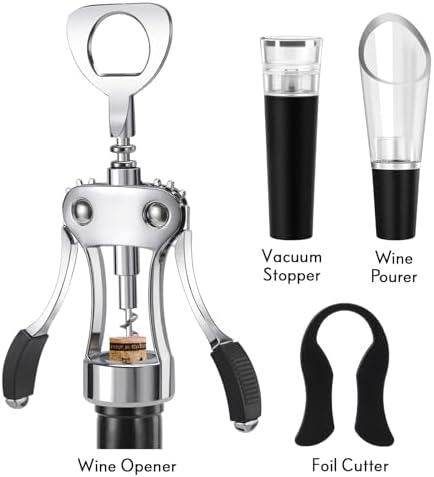 KORCCI Multifunctional Wine Bottle Opener Gift Set