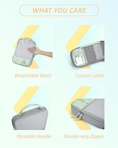 BAGSMART Compression Packing Cubes