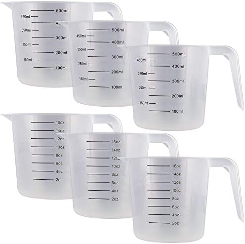 U.S. Kitchen Supply Plastic Measuring Cups - 16 oz