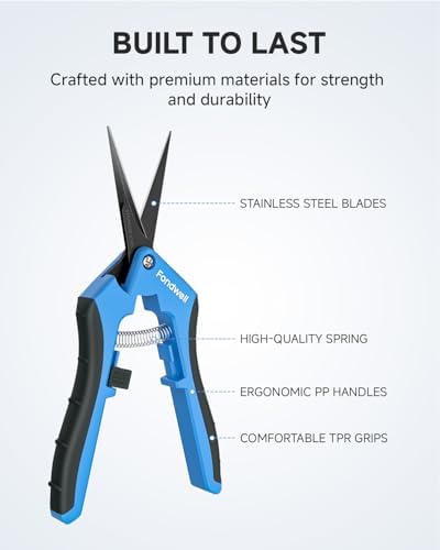 Fondwell 6.5" Small Pruning Shears