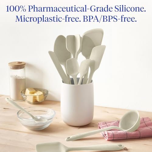 GIR: 10-Piece Silicone Essentials Kitchen Utensils Set – Cream