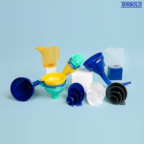 3pc Wide Mouth Canning Funnels for Filling Bottles and Mason Jars | Large Spout