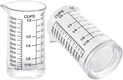 Ackers 4oz Glass Measuring Cup – Shot Glass