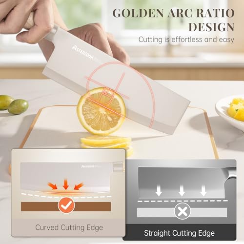 Astercook Knife Set, 6-Piece Kitchen Knife Set