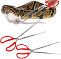 Vodolo Snake Feeding Tongs, Extra Long Large Tweezers
