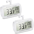 Waterproof Refrigerator Fridge Thermometer, Digital Freezer Room Thermometer