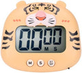 Digital Kitchen Timer Countup Countdown Cartoon Animal Sound Flash Alert Easy