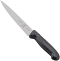Mercer Culinary M23830 Millennia Black Handle, 7.5-Inch Wavy Edge, Chef's Knife