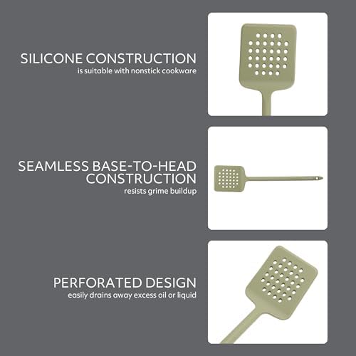Sur La Table Kitchen Essential Mealcraft Silicone Slotted Turner