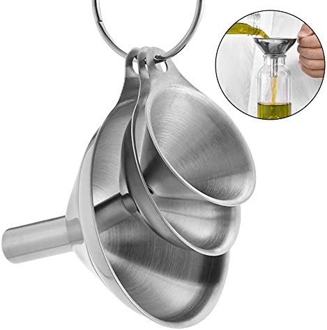 Small Funnels for Filling Bottles Stainless Steel Kitchen Funnels