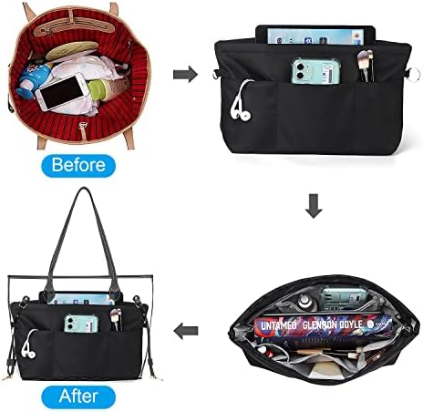 Sightor Nylon Handbag Organizer Insert