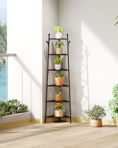 CHOEZON 6-Tier Cookware Stand, Triangle Shelf Storage Tower
