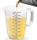 WhiteRhino 1 Gallon 134oz Measure Pitcher, US Conversion Chart, Extra Large